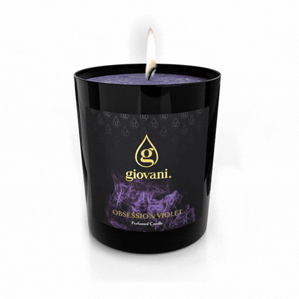 OBSESSION VIOLET Świeca Giovani pachnąca perfumami